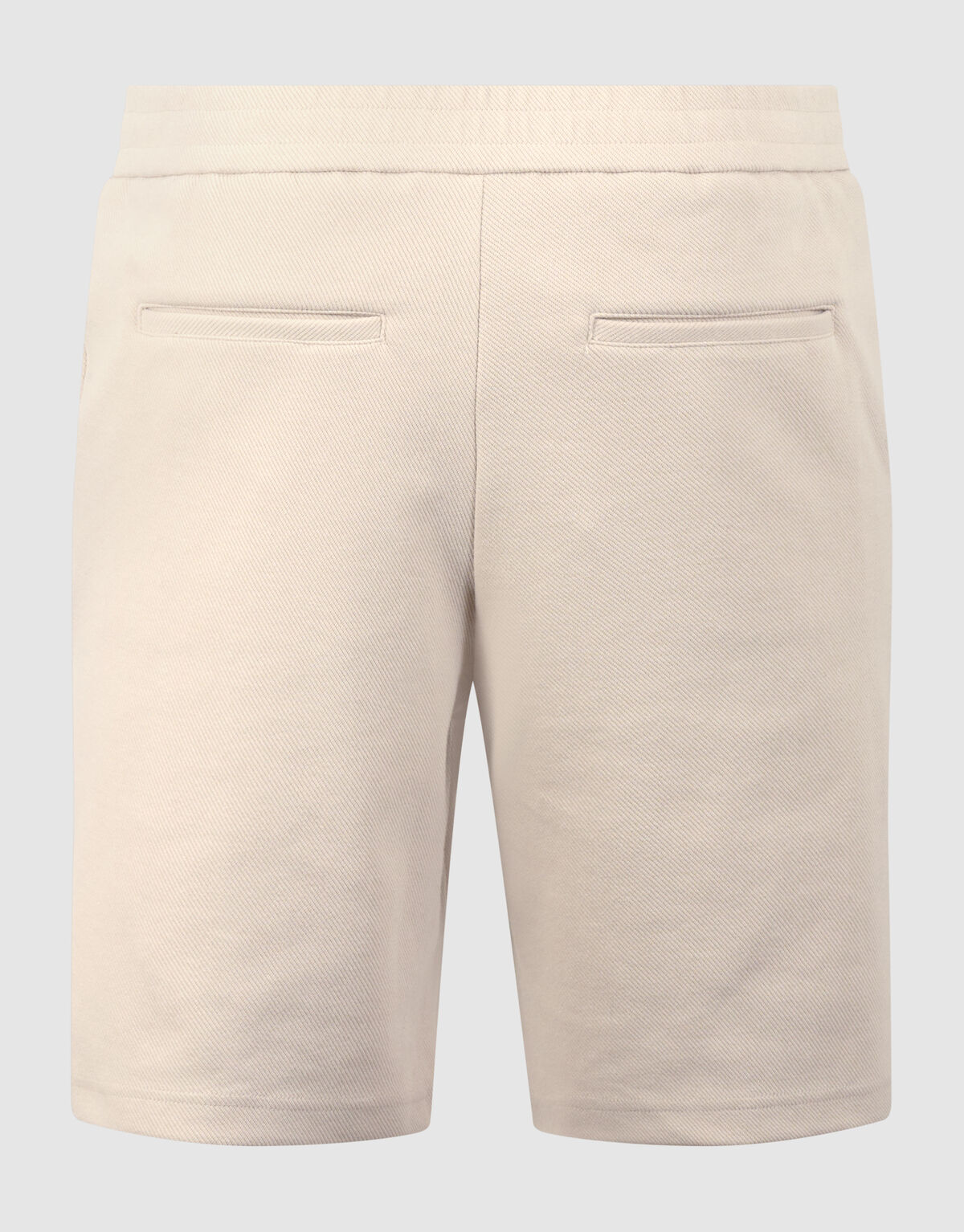 Structuur Regular Fit Short Zand
