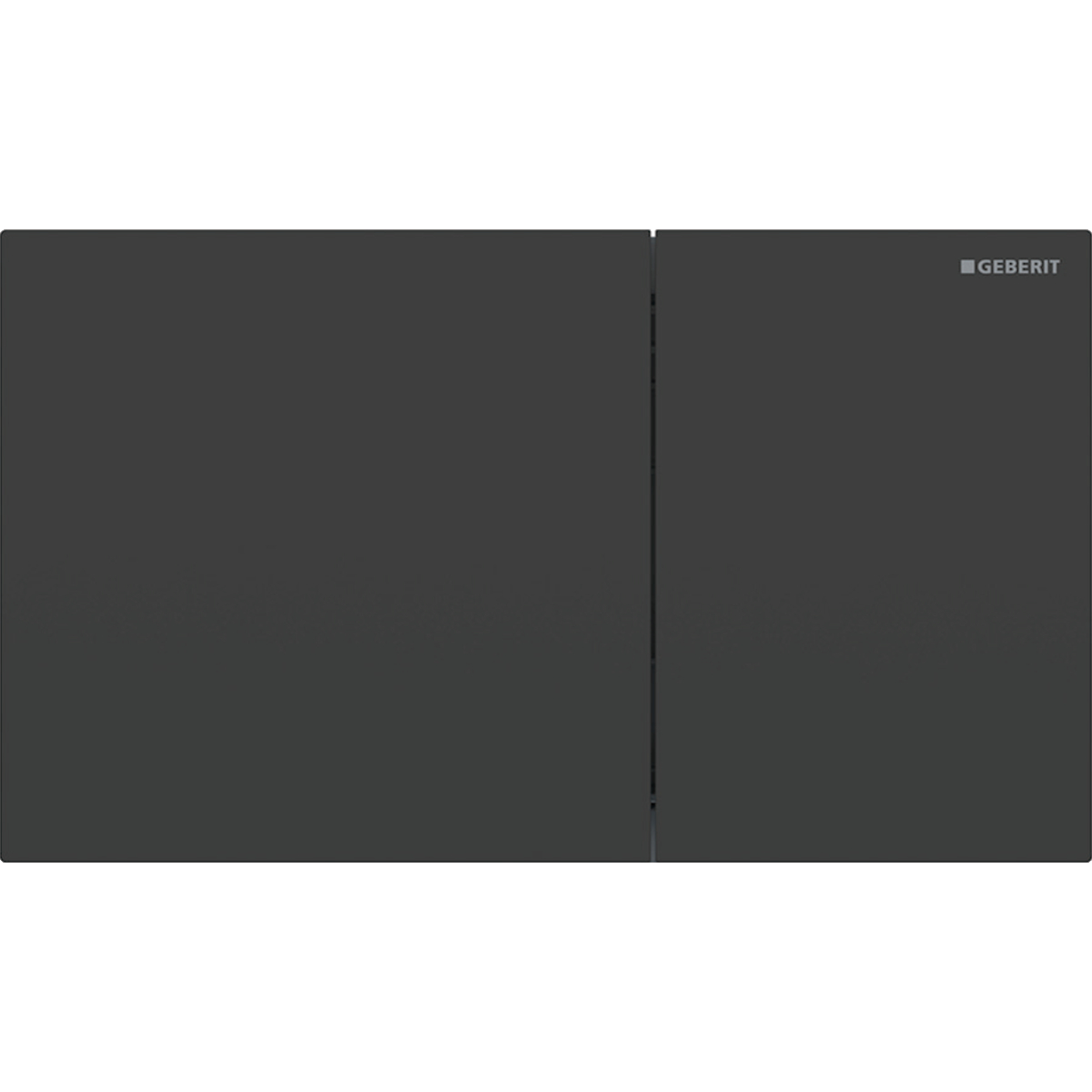 Geberit Sigma 70 bedieningsplaat easy-to-clean mat zwart
