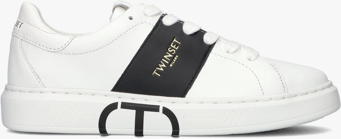 TWINSET MILANO witte twinset milano lage sneakers 241tcp010