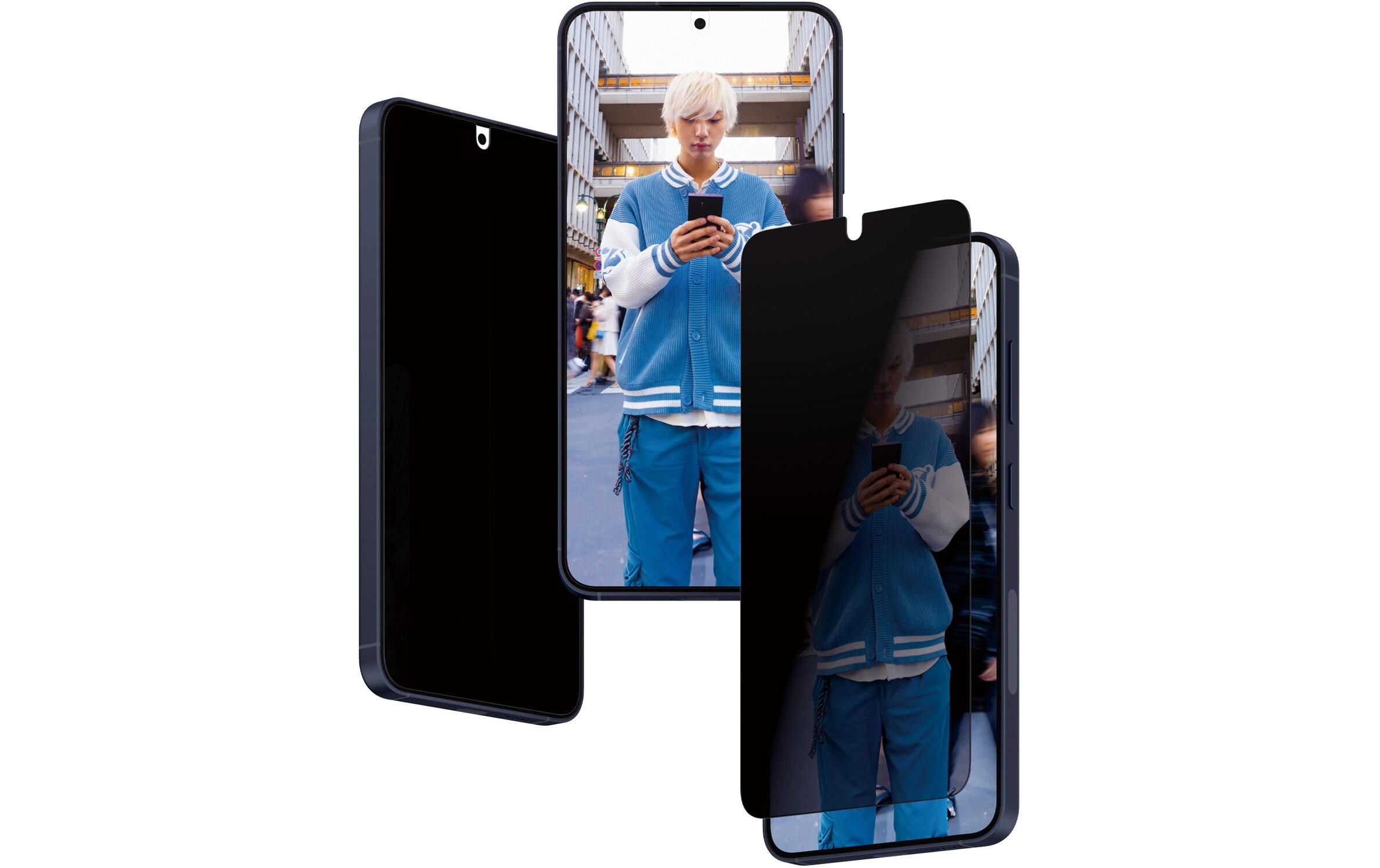 Displayschutz Ultra Wide Fit Privacy Galaxy S24Display-Schutzfolie für das Samsung Galaxy S24 mit Applicator