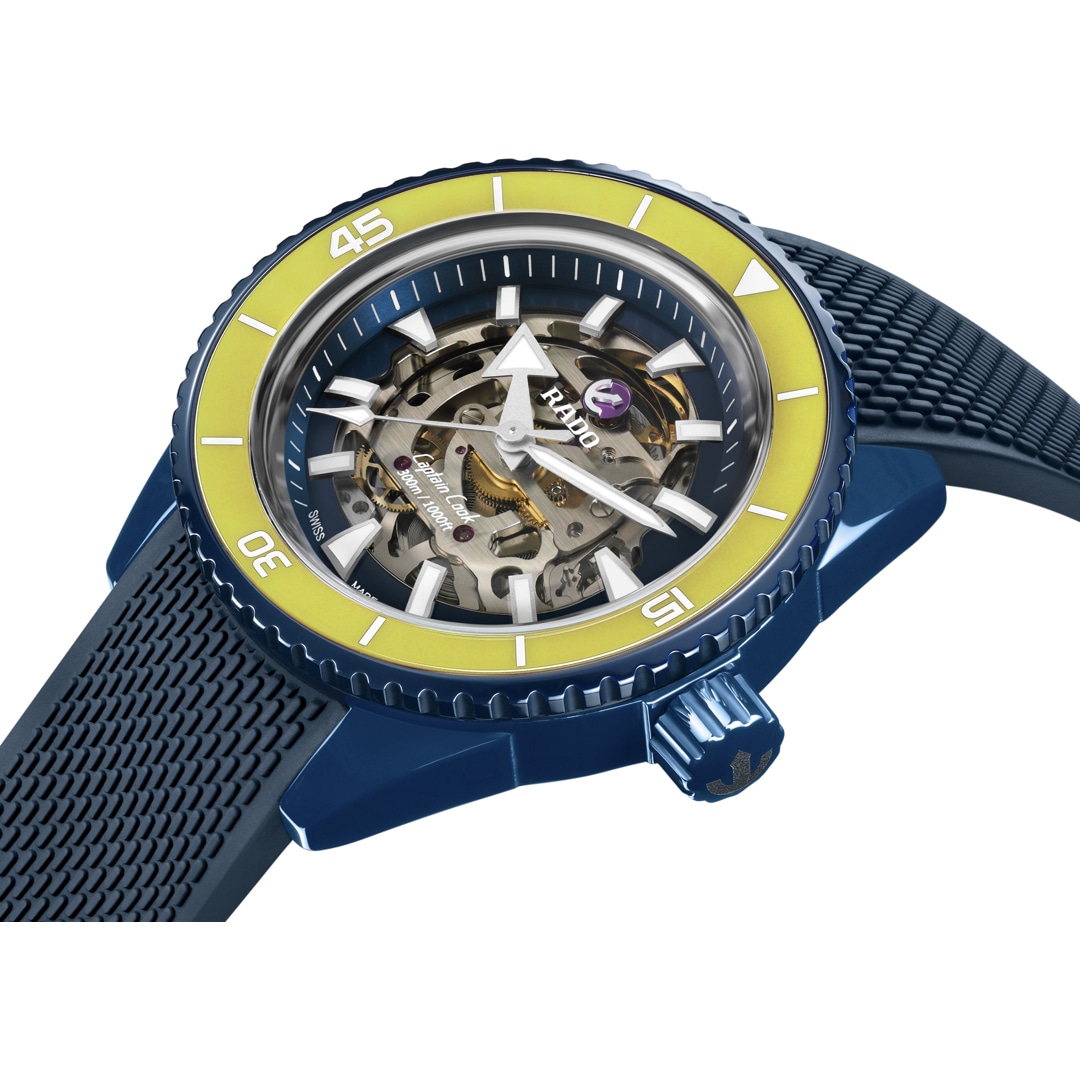 Rado Captain Cook XL High-Tech Ceramic Skeleton Limited Edition