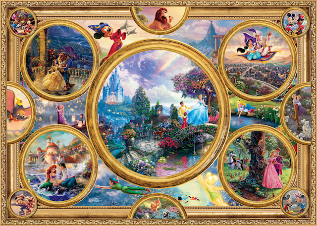 Disney Dreams Collection Thomas Kinkade Puslespill 2000 brikkar Schmidt