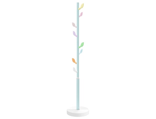 VIDAXL - Porte manteau Porte-manteau bleu 172 cm fer enduit de poudre