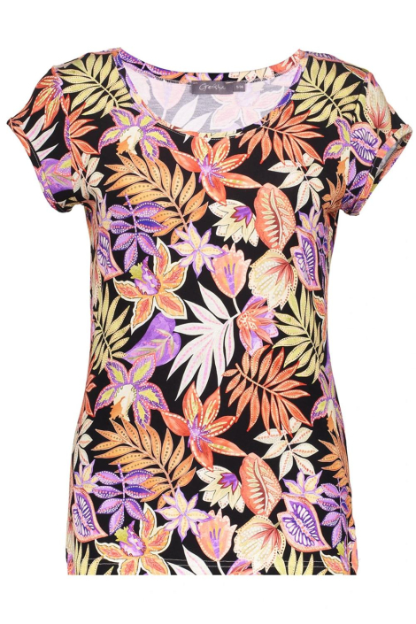 Geisha multi color dames t-shirt