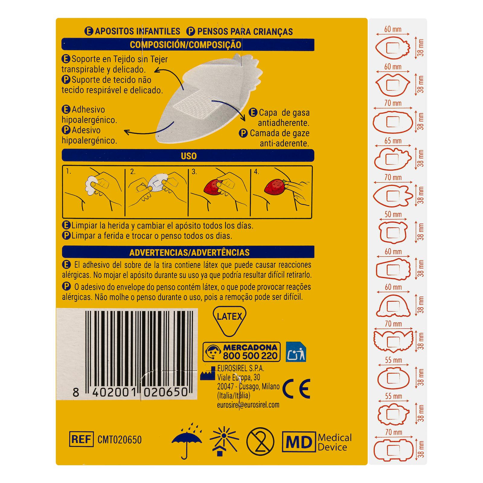 Pansements pour enfants Deliplus Tattoo
