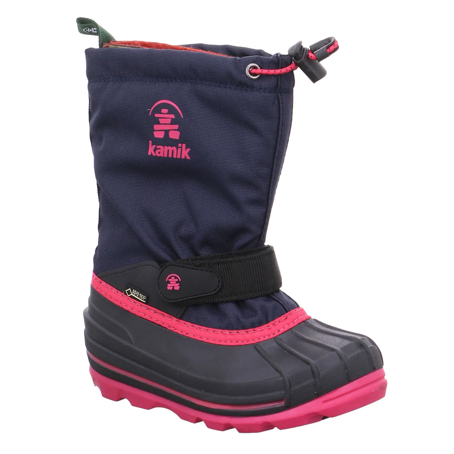 KAMIK Kinder-Snowboot Blau Textil  Schneestiefel Mädchen