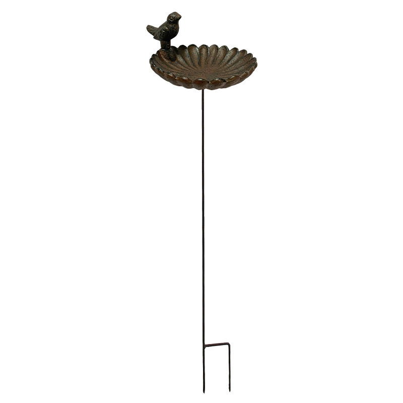 Mangeoire oiseaux à planter 17x14x100cm