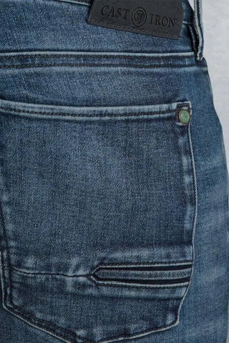 Cast Iron blauwe heren jeans