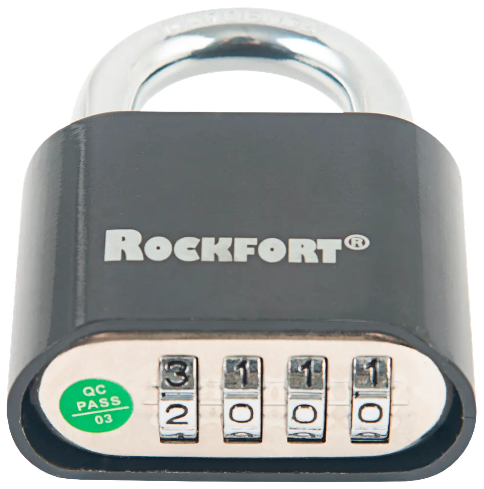 Rockfort Hængelås med kode 51,5 mm 4 cifre