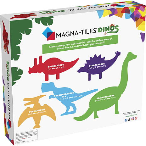 MAGNA-TILES Dinosæt 5-pak