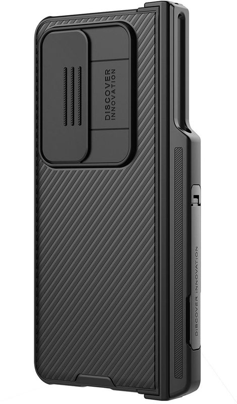 Nillkin - CamShield - Hoesje - Zwart - Pen Edition voor Samsung Galaxy Z Fold 4