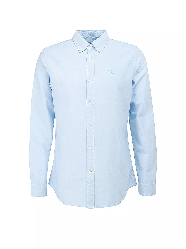 BARBOUR Hemd Tailored Fit hellblau