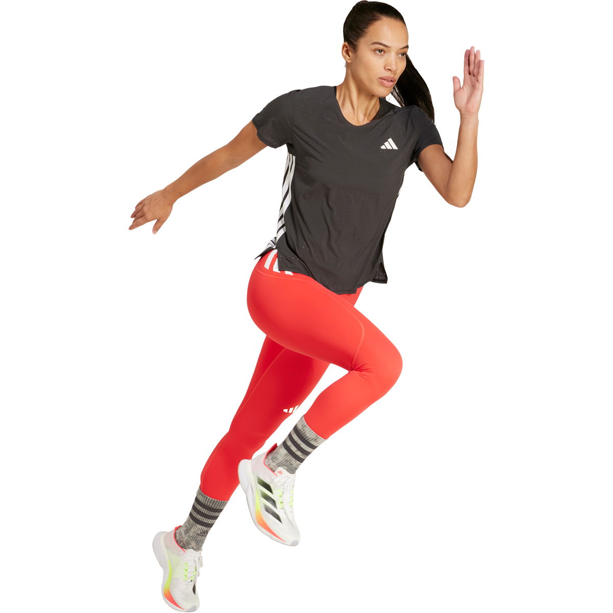 adidas Adizero High Rise Løbetights Dame