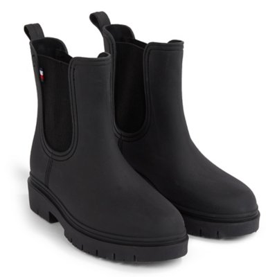 Bottines femme Matt Ankle Rainboot With Elastic TOMMY HILFIGER