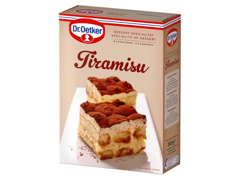 Dr.Oetker Dessertmischung Tiramisu 240 g Basis für köstliches Tiramisu