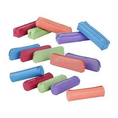 Trousse Fun en cuir - 1 compartiment - différents coloris et formes disponibles - Viquel