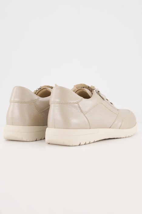 Caprice Hirschleder-Sneaker, Wechselfußbett, Weite G
