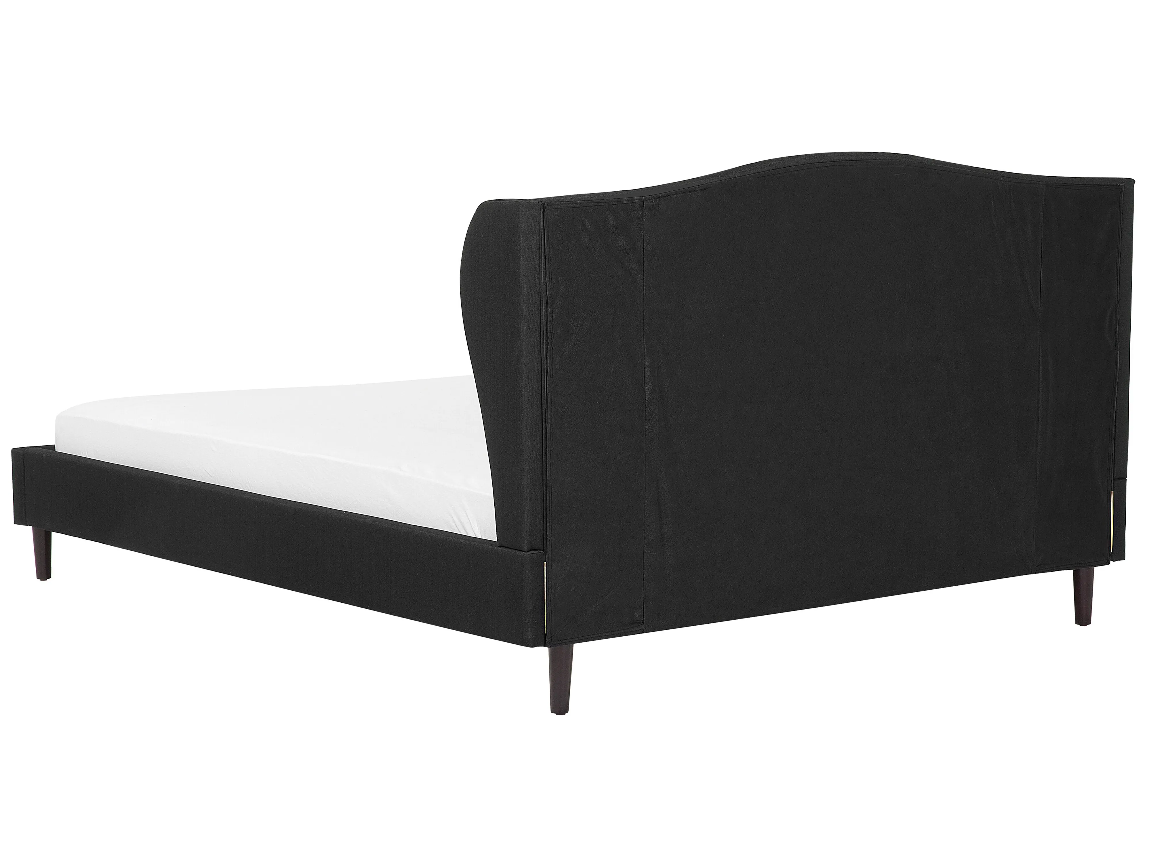 Bed Stof COLMAR 180 x 200 cm Zwart
