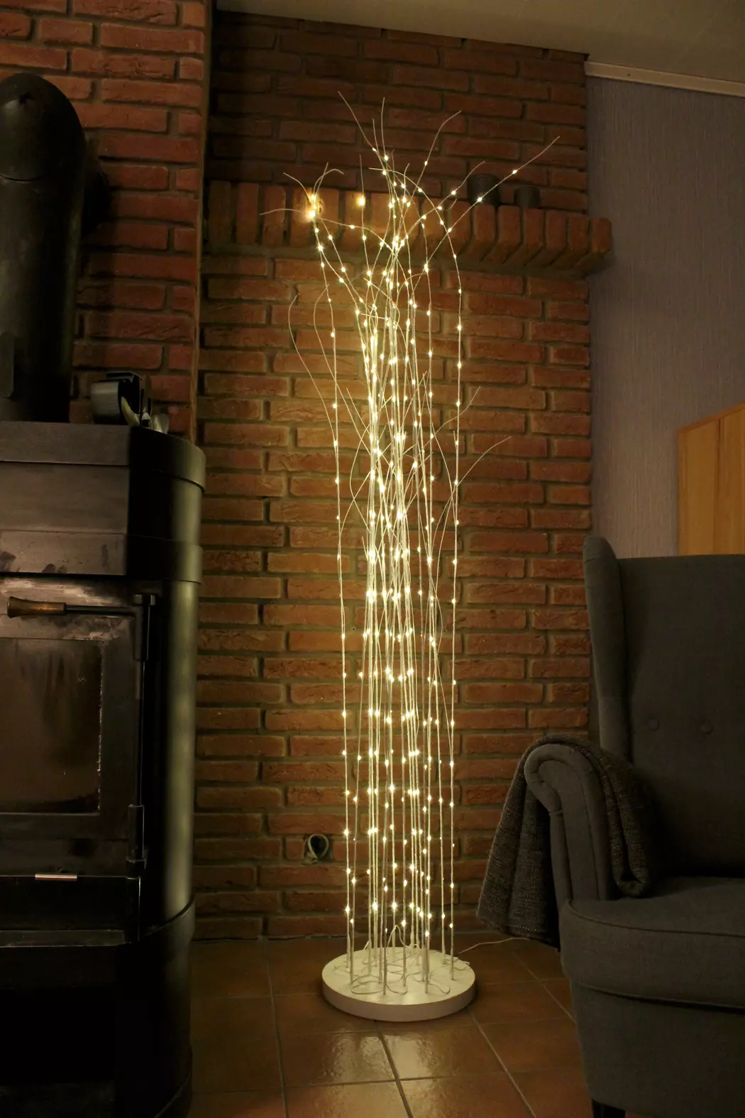 LED-Stehlampe Weidewand
