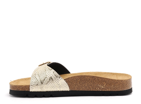 Scholl mules et sabots plats femme estelle 30039 or