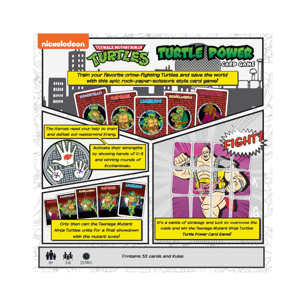 Teenage Mutant Ninja Turtles : Turtle Power Card Game