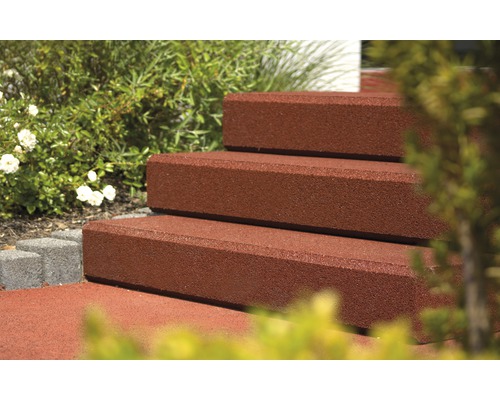 Valbeveiliging zandbakrand terrasoft 10 stuks 100x30x15 cm rood
