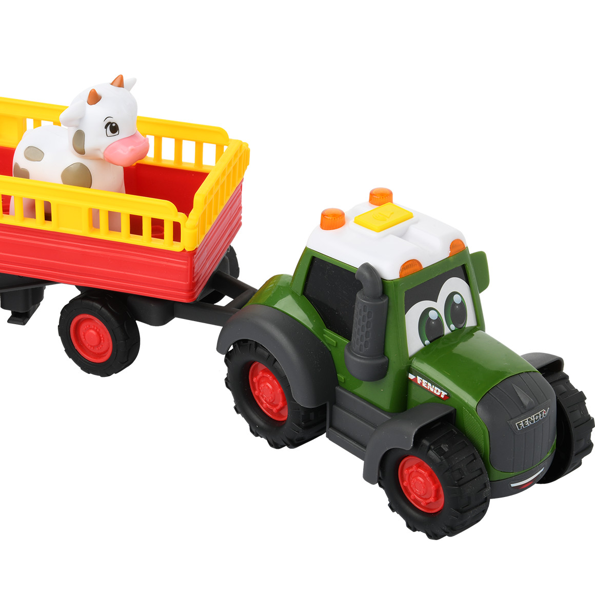 Dickie Dickie Toys ABC Fendt Animal Trailer grün / rot / gelb