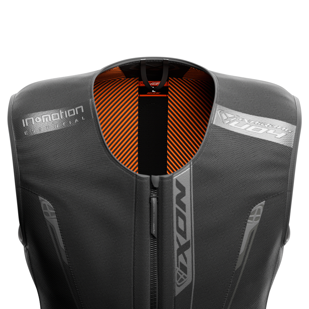 Ixon - Gilet IX-Airbag U04 Noir / Gris