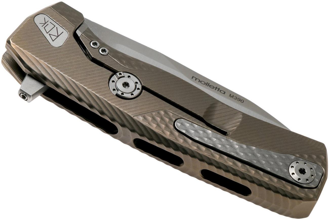 LionSteel ROK Bronze Titanium ROK B zakmes