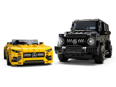 LEGO Mercedes-AMG G 63 en Mercedes-AMG SL 63 (76924)