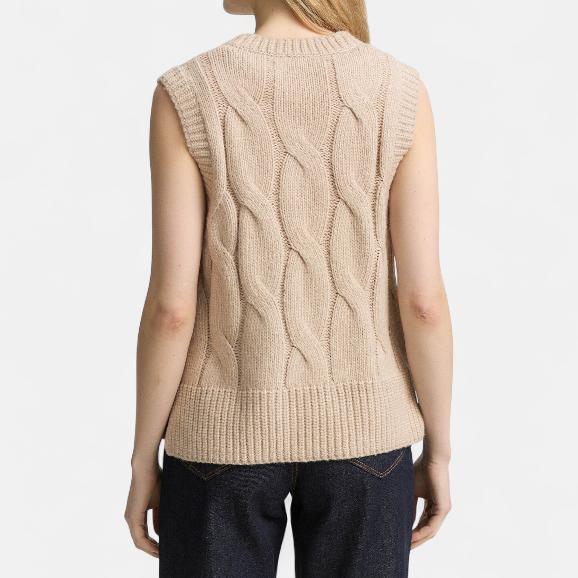Gilet Femme camel