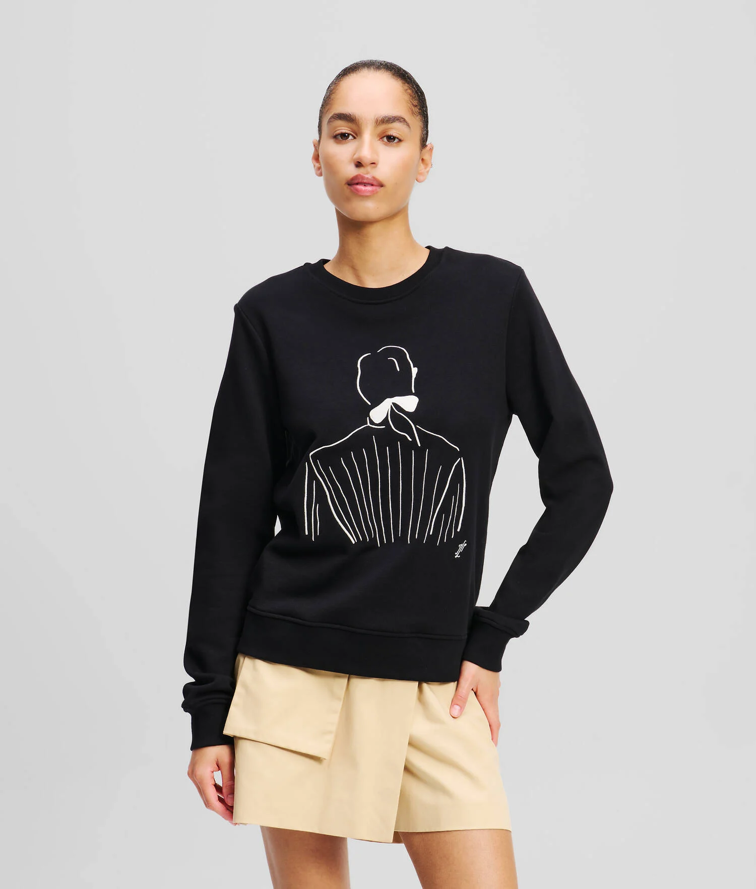 SWEAT-SHIRT KL X JORGE PARRA - Noir