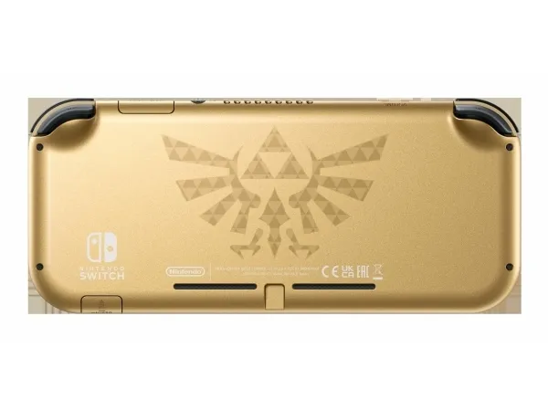 Nintendo Switch Lite - Hyrule Edition - håndholdt spillekontrolenhed - guld - med Nintendo Switch Online   Expansion Pack 12-måneders medlemskab