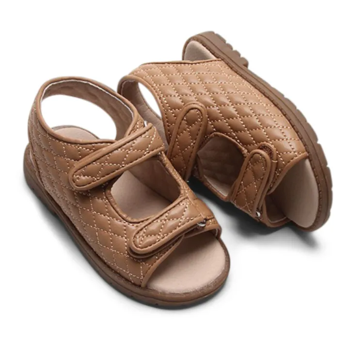 Consciously Baby Sandales Wanderer Cuir | Marron