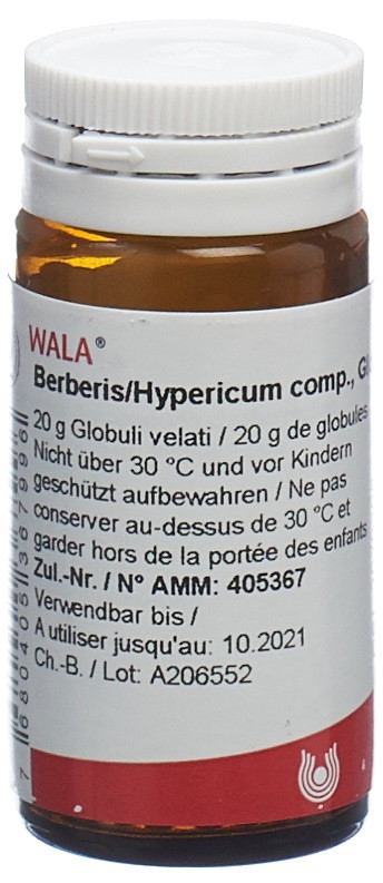 WALA Berberis/Hypericum comp. Glob Fl 20 g