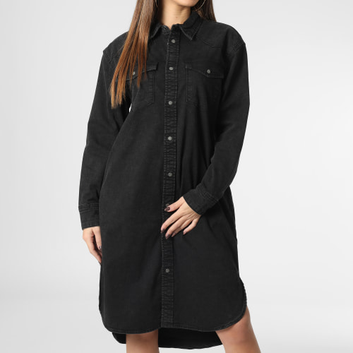 Robe Jean Femme Marie Noir