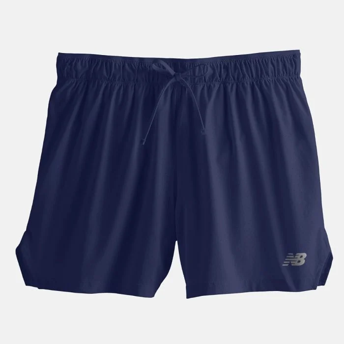 New Balance Herre Shorts RC Seamless 5 Inch Shorts Blå