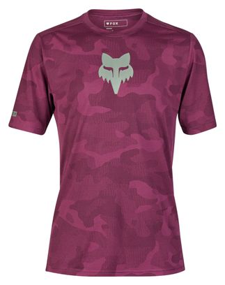 Maillot Manches Courtes Fox Ranger TruDri™ Bordeaux