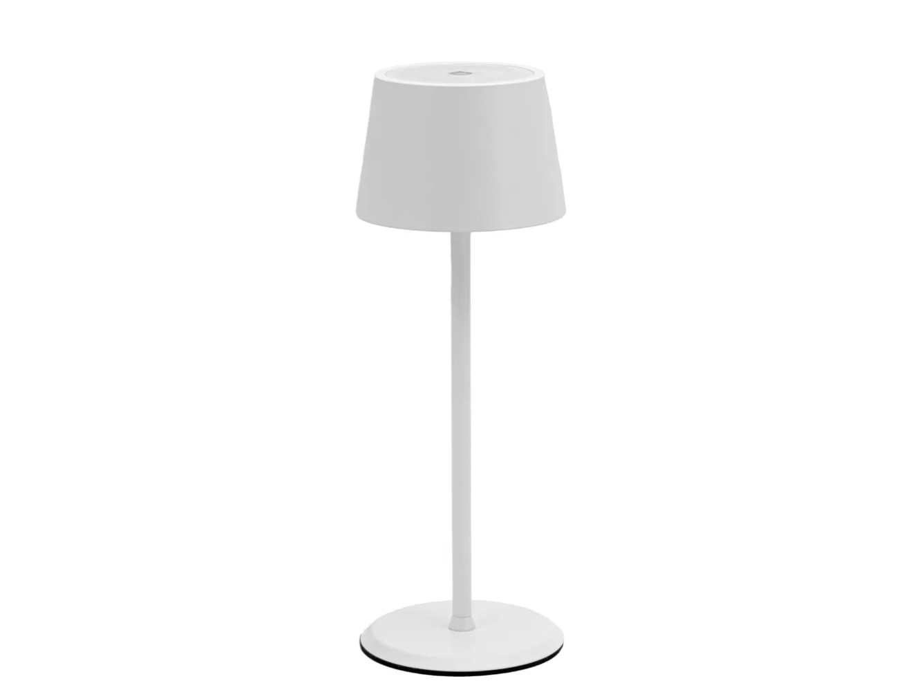 Monte Carlo LED Akku Tischleuchte Home Deko Nachttisch Lampe Kabellose Beleuchtung mit Touch Steuerung IP54 (LP-MC-WT) - Weiss