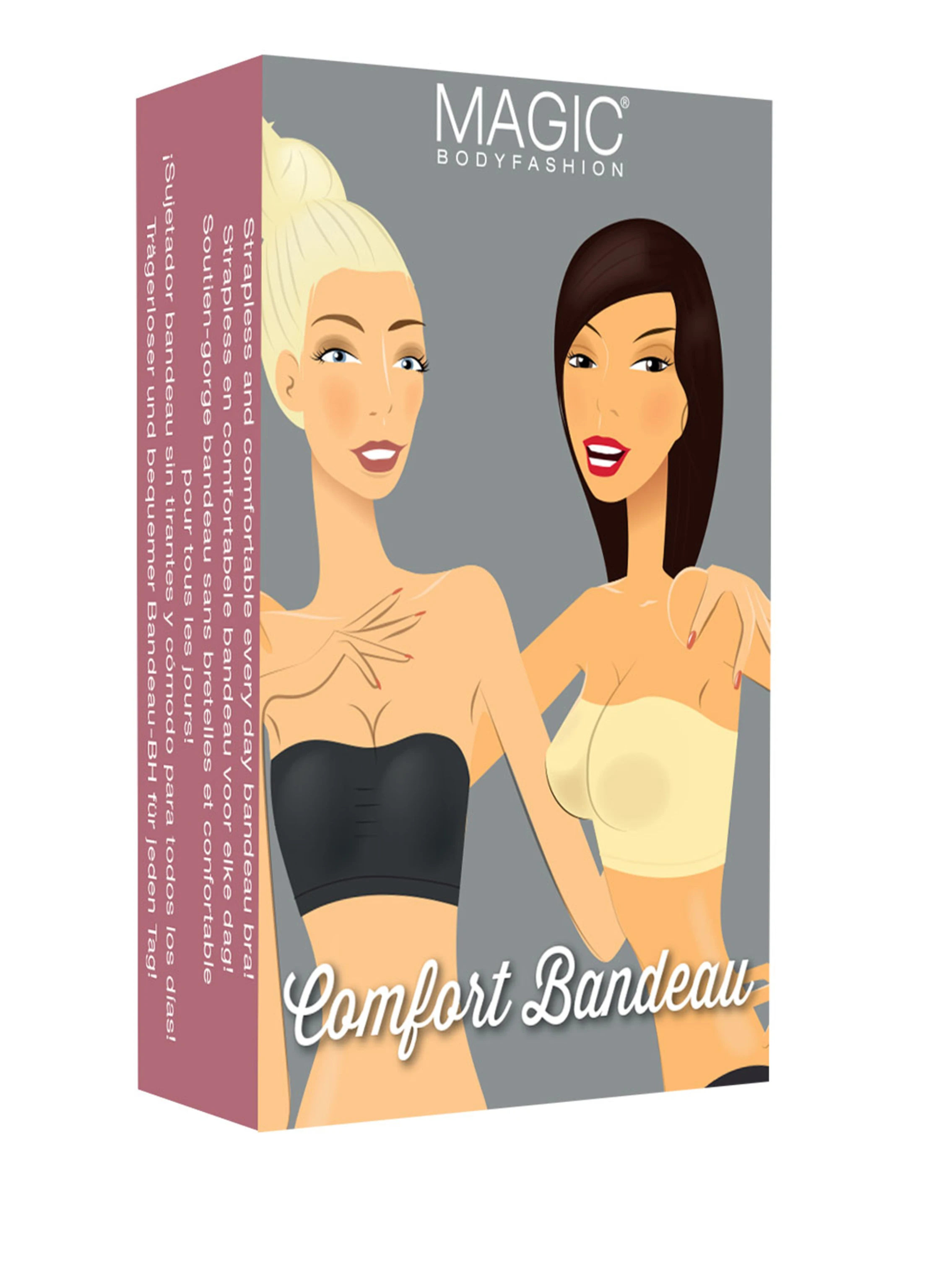 MAGIC Bodyfashion Bandeau-BH PUSH UP BRA