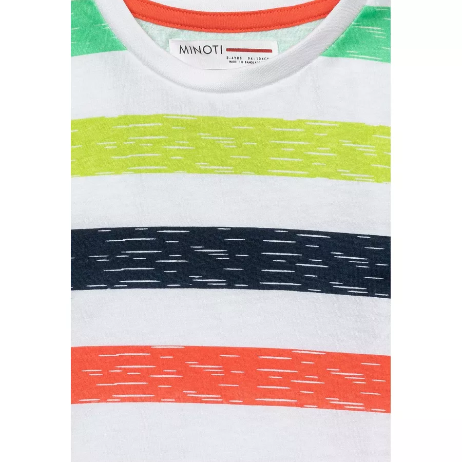 MINOTI T-Shirt BuntWeiß
