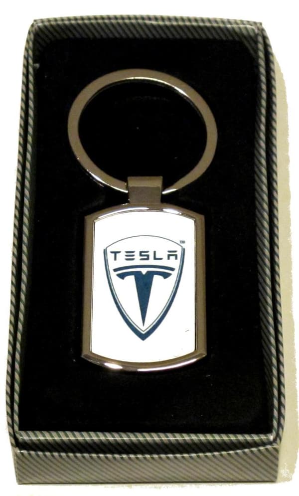 Tesla nøkkelring