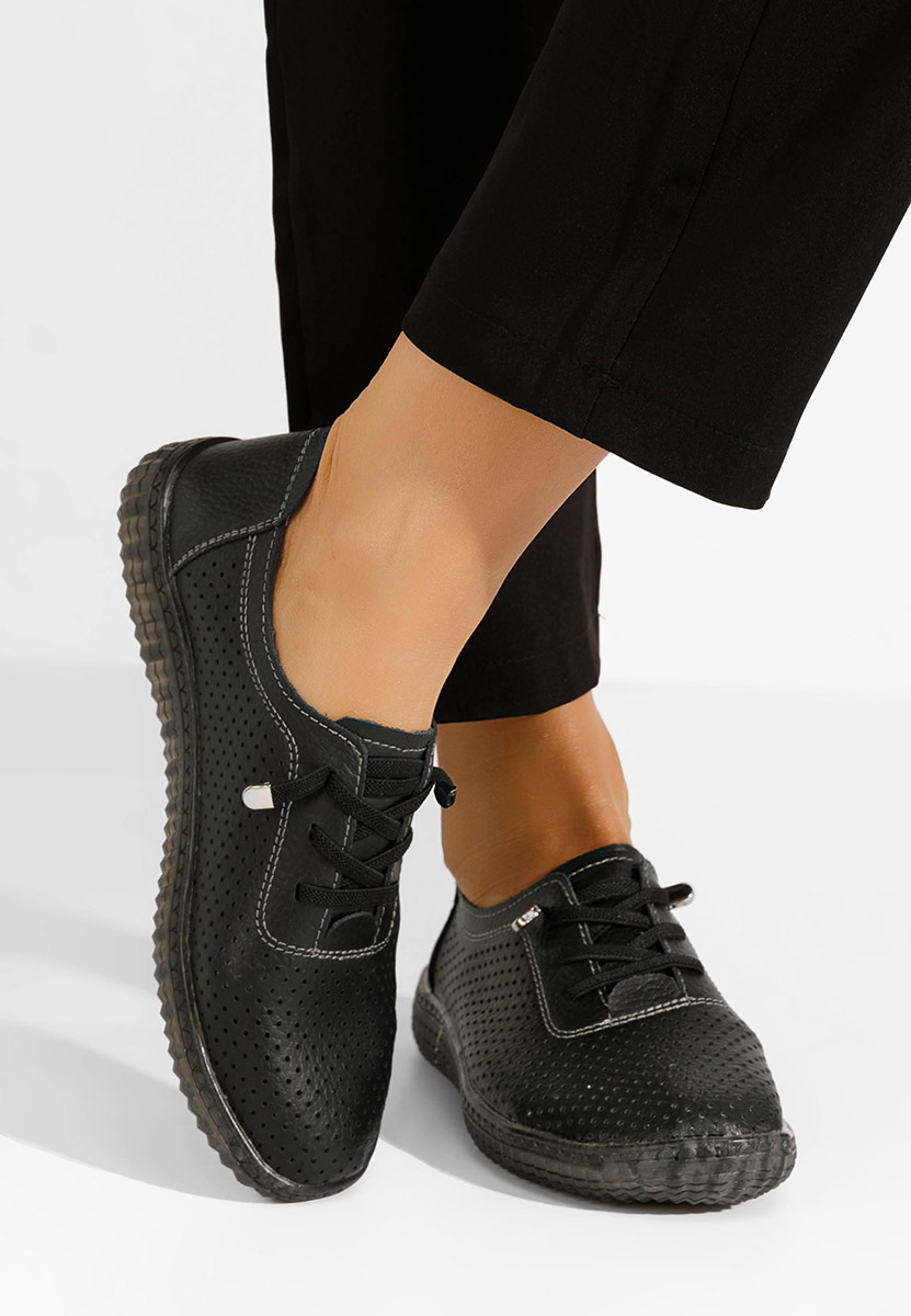 Chaussures casual femme noirs Ziona
