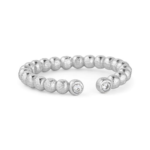 Pure By Nat Kugle Ring, Silver Plated