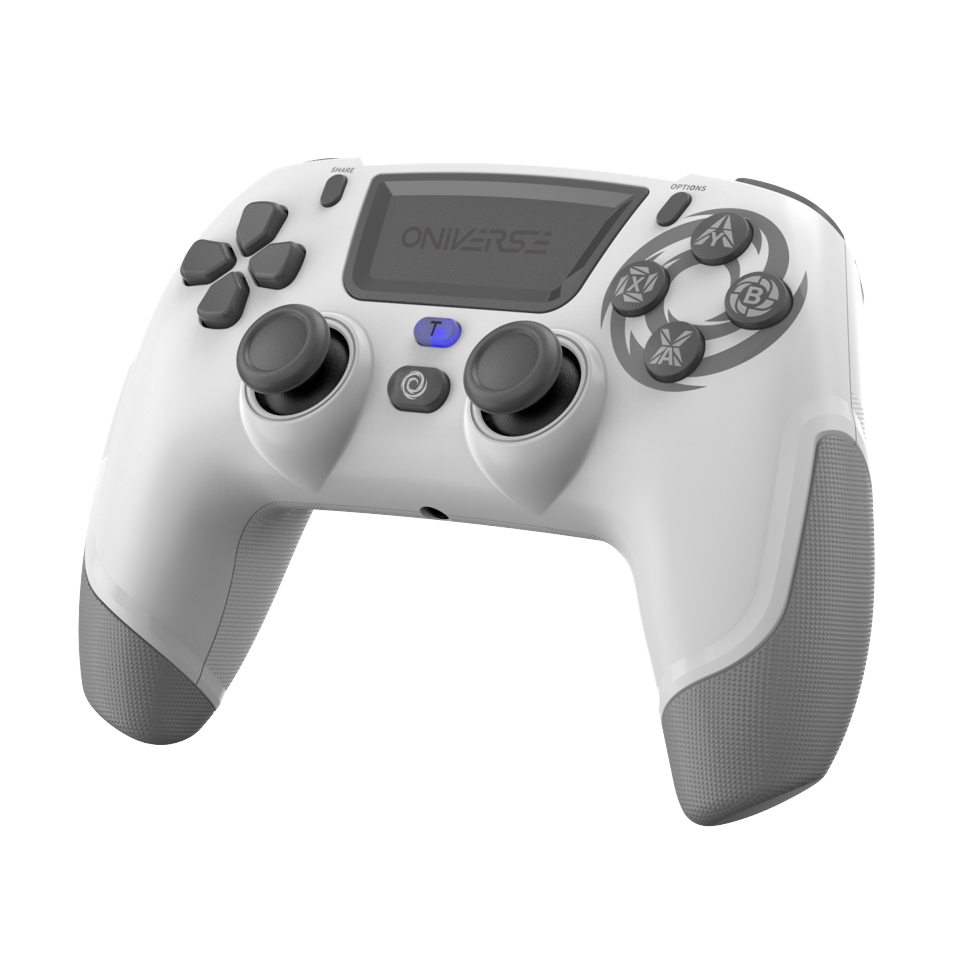 ONIVERSE PS4 Wireless Revolt Bluetooth Controller Wasp - White
