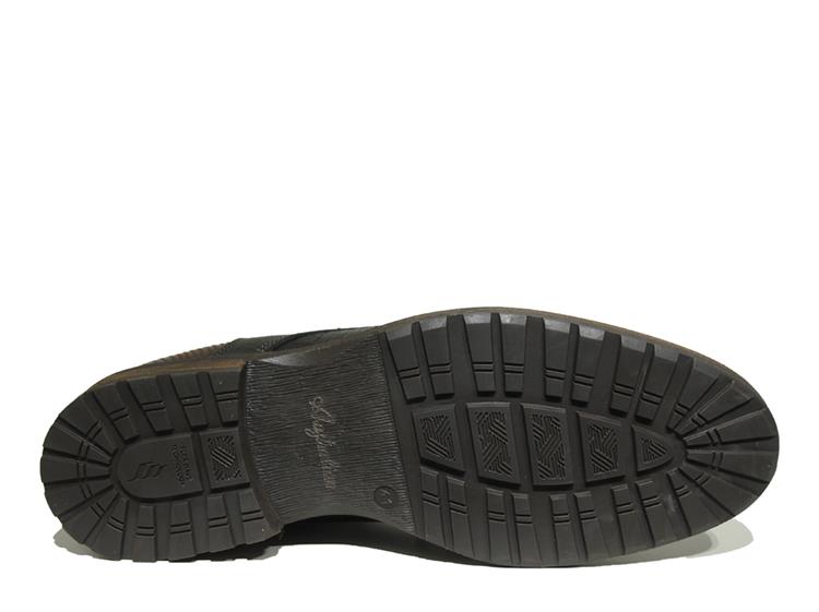 Australian Footwear Rick Leather Black-TAN
