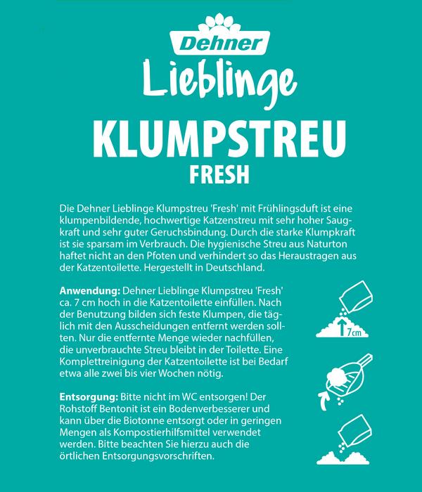 Dehner Lieblinge Klumpstreu Klassik fresh, 20