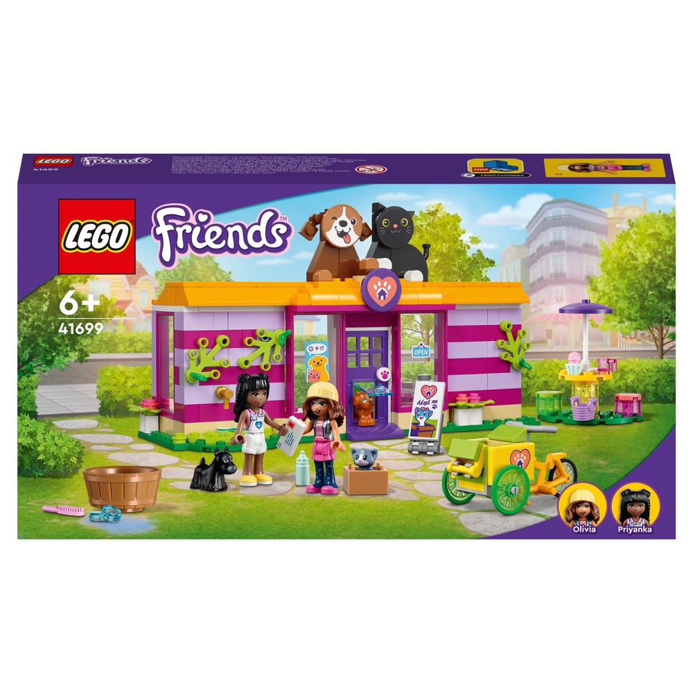 LEGO Friends 41699 Tieradoptionscafé Tierrettungsset