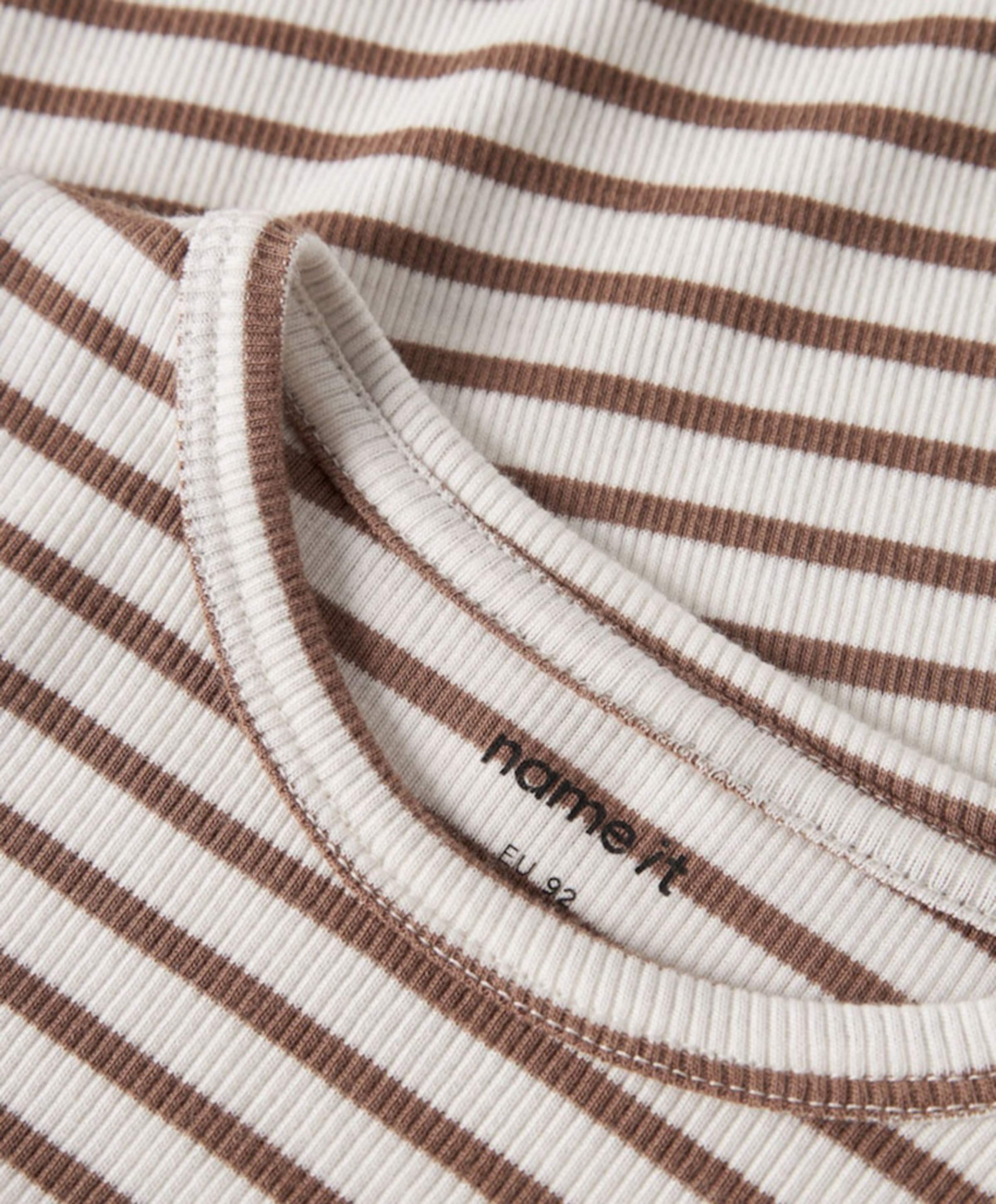 Name it Uniseks longsleeve beige