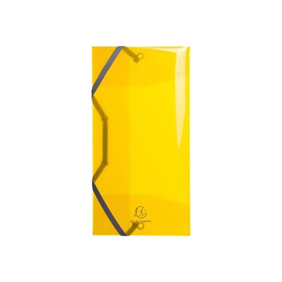 Exacompta Iderama PP - Chemise polypro à rabats - format chéquier 25 x 12 cm - disponible dans différentes couleurs